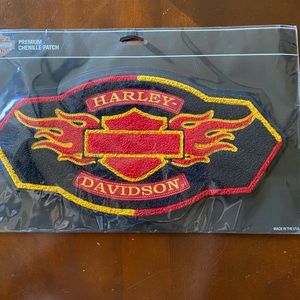 Harley Davidson Large Chenille Patch